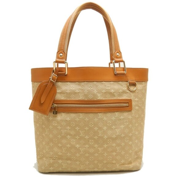 LOUIS VUITTON Beige Monogram Tote Bag - Picture 1 of 10